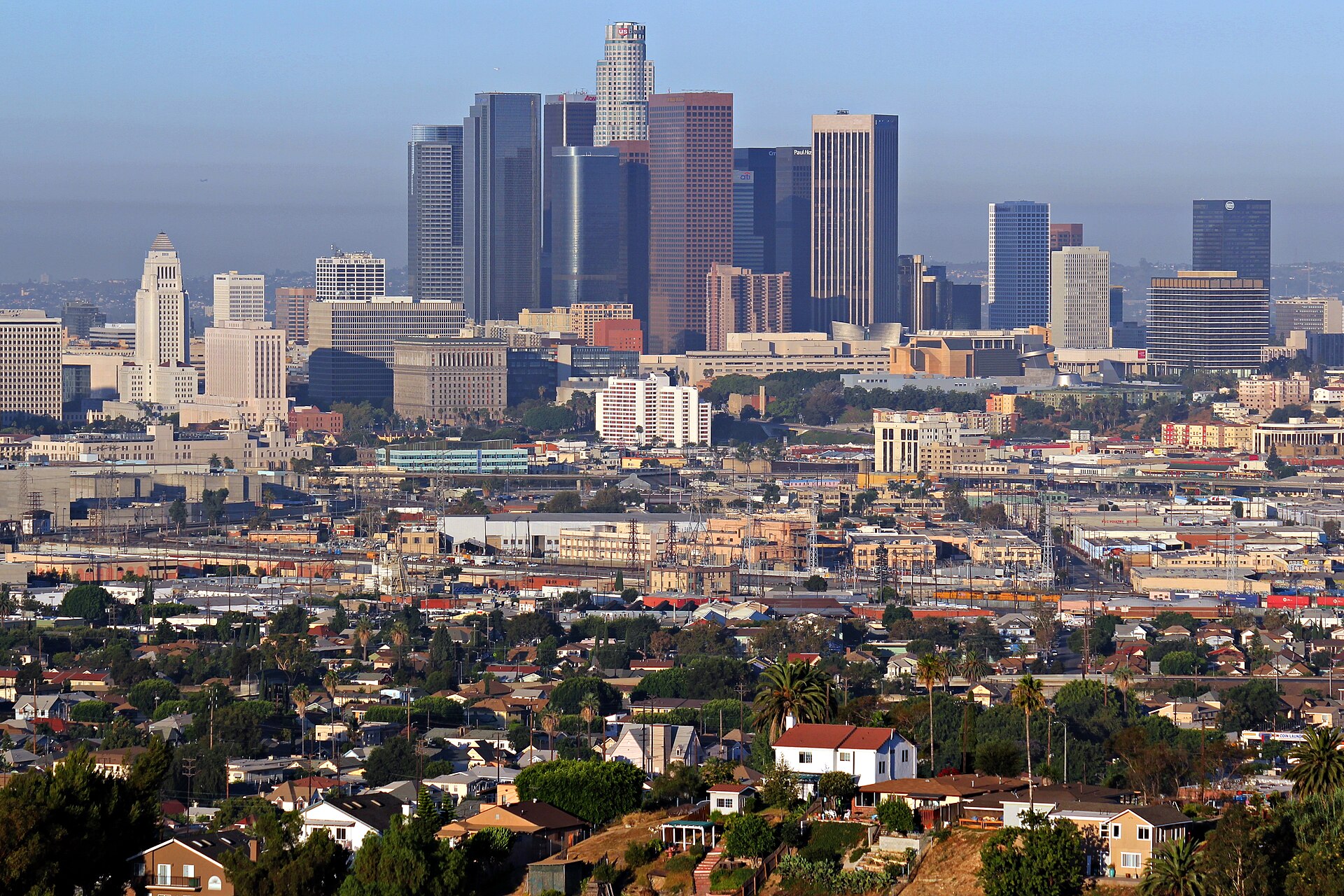 Downtown Los Angeles skyline